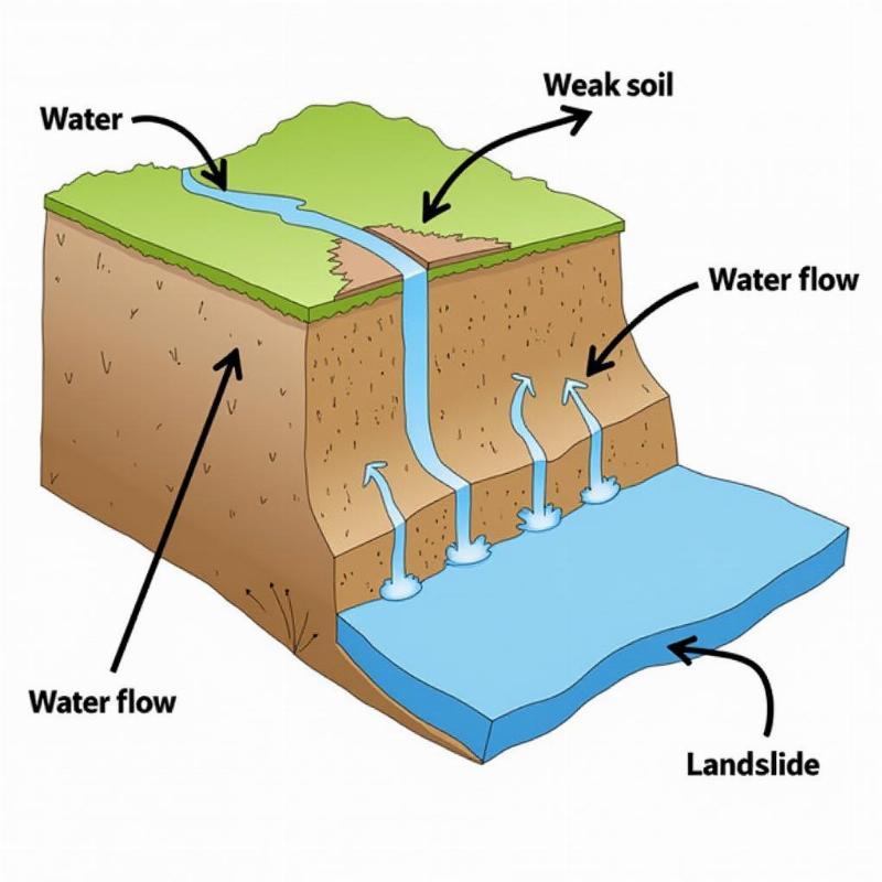 Mô tả rọ đá được sử dụng để gia cố bờ sông, ngăn chặn xói mòn và bảo vệ đất đai khỏi tác động của dòng chảy mạnh.